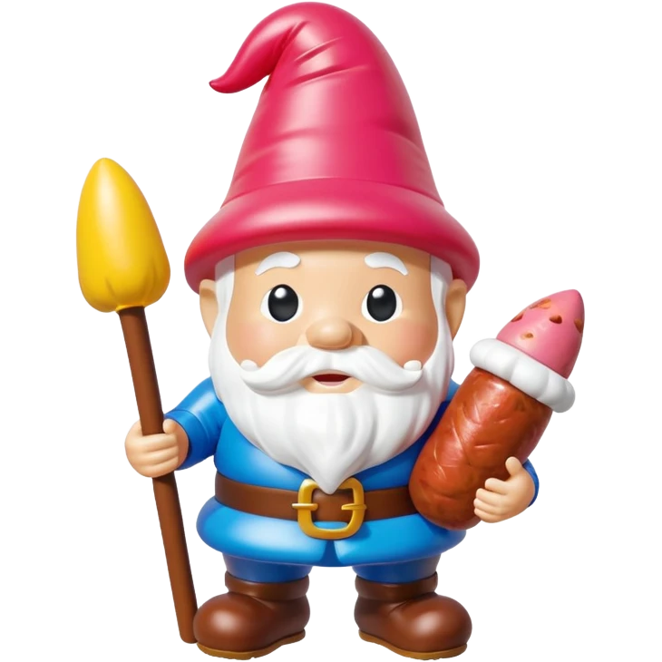   jeff koons style SPAM meat garden gnome inflatable  art emoji