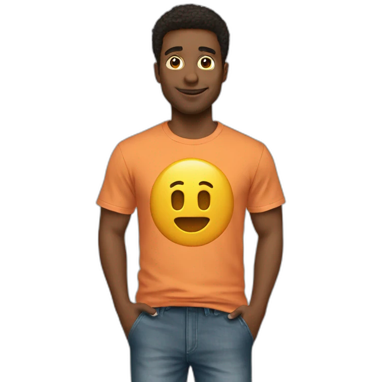 T-shirt and short emoji