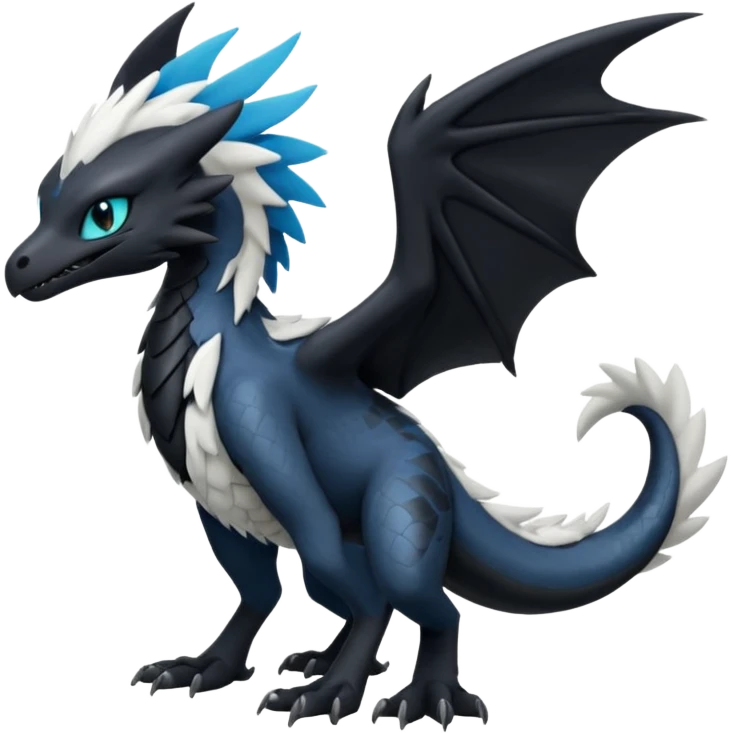 Toothless-Silvally-Fakémon-hybrid-creature (full body)  emoji