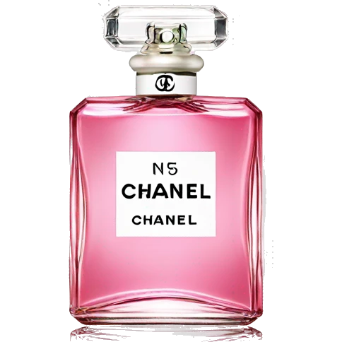 Pink  Chanel no 5 perfume emoji