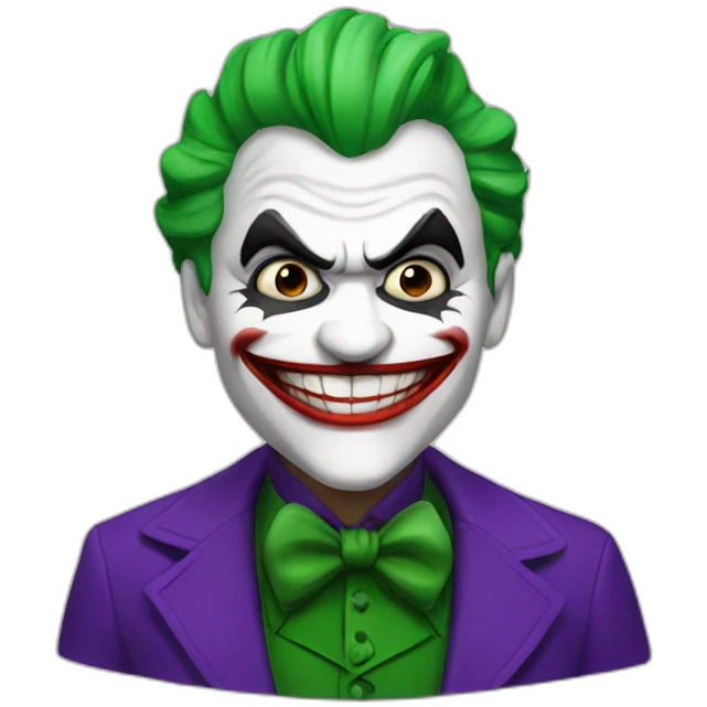 joker batman emoji