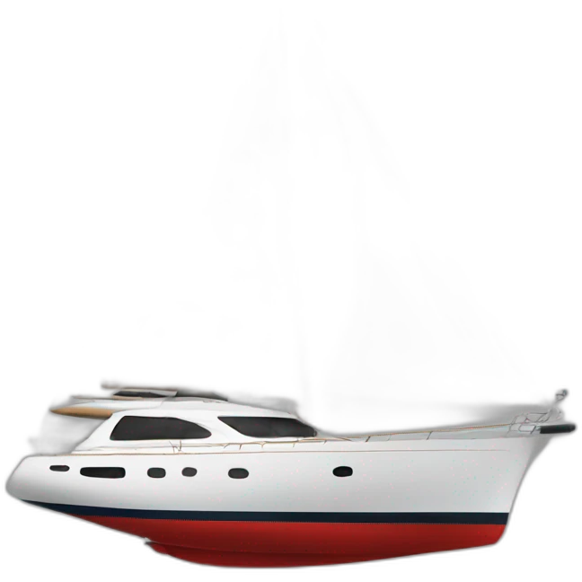 drawning yacht emoji