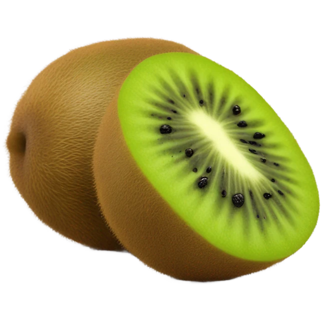 3d kiwi fruit emoji