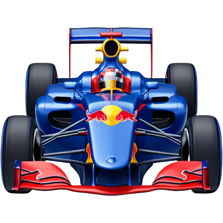 adentro de un corazon quiero un carro de Formula 1 estilo RedBull emoji