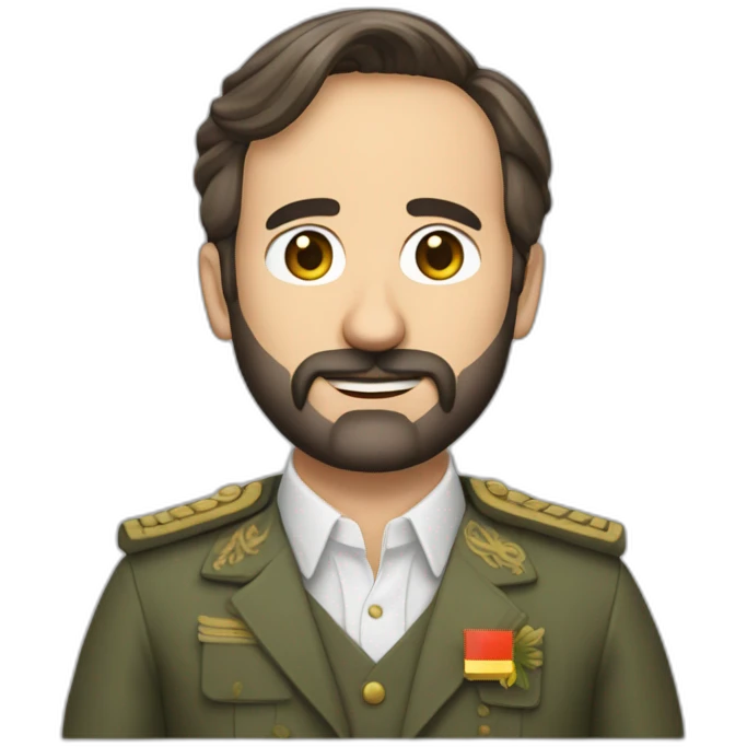 Santiago Abascal saludo romano emoji