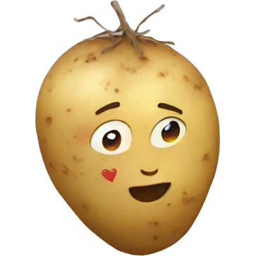  potato heart emoji