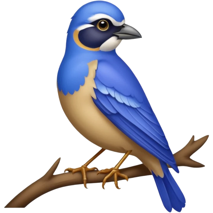 blue lark emoji