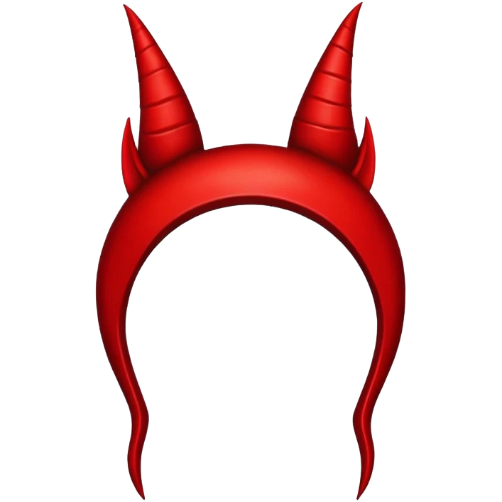 Devil ears emoji