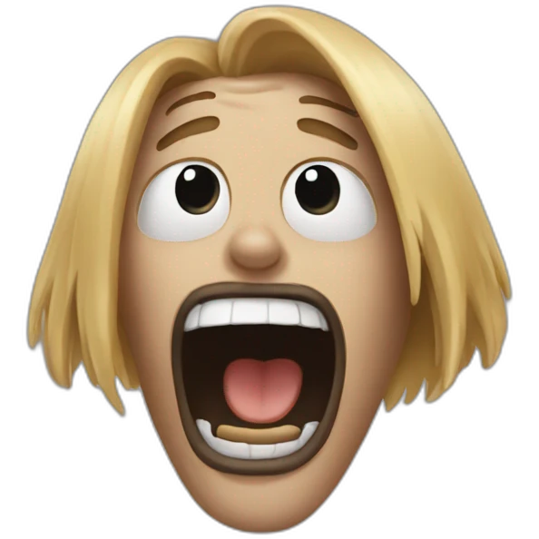 Scream emoji
