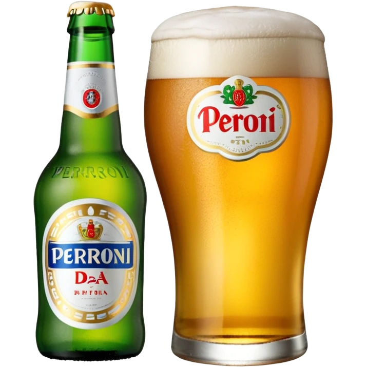 Birra Peroni piccola da 33 cl
 emoji