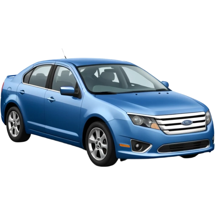 a blue 2010 Ford fusion emoji