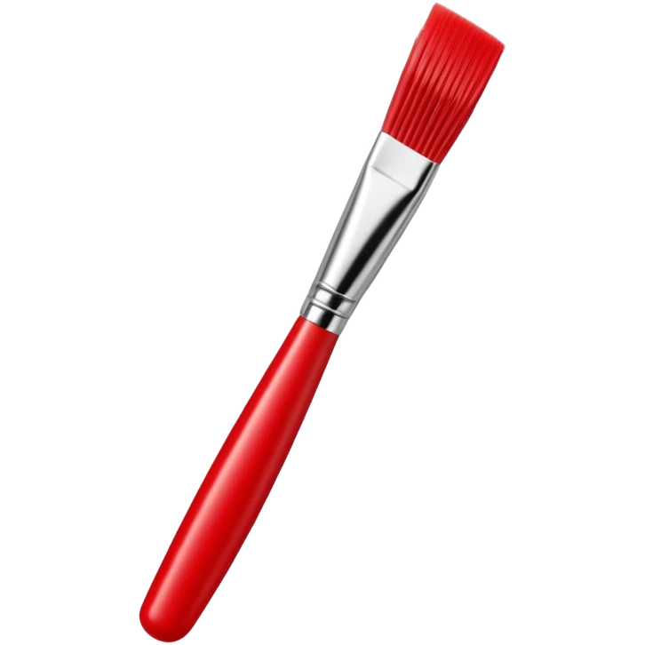 Red lash brush emoji