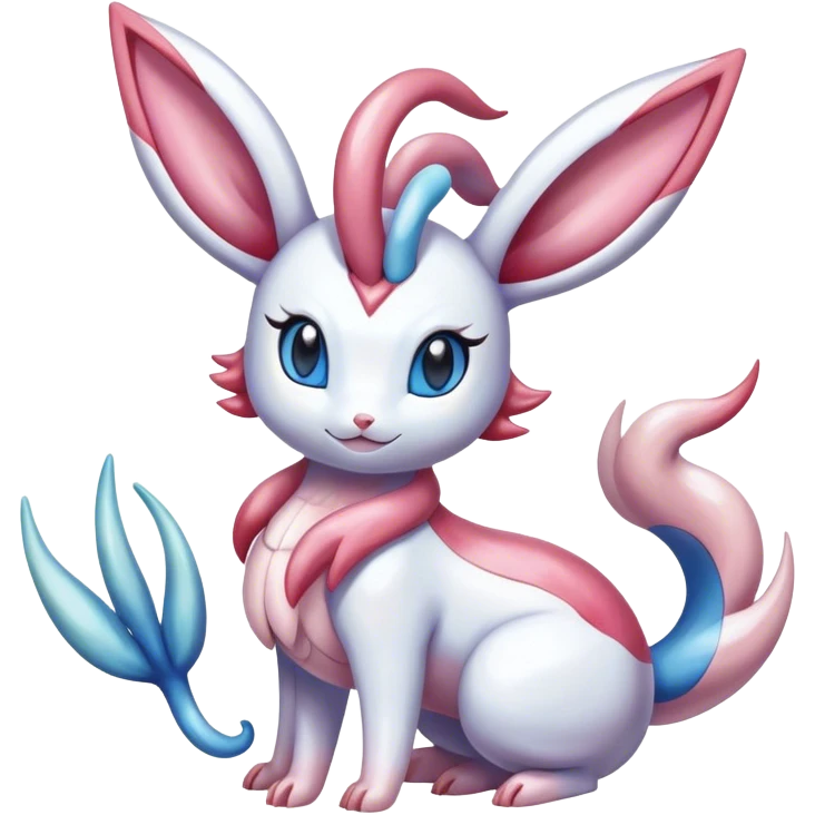 Shiny Sylveon-Milotic-hybrid emoji