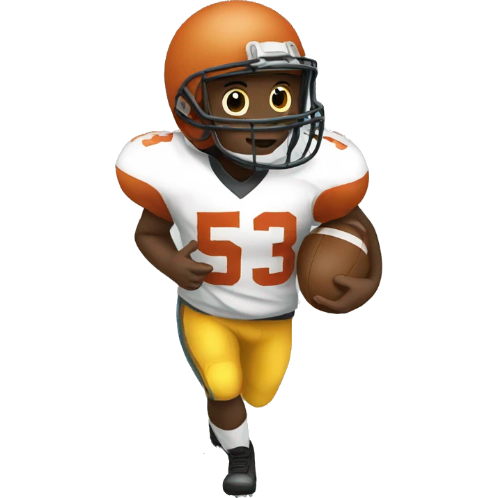 Playing football  emoji