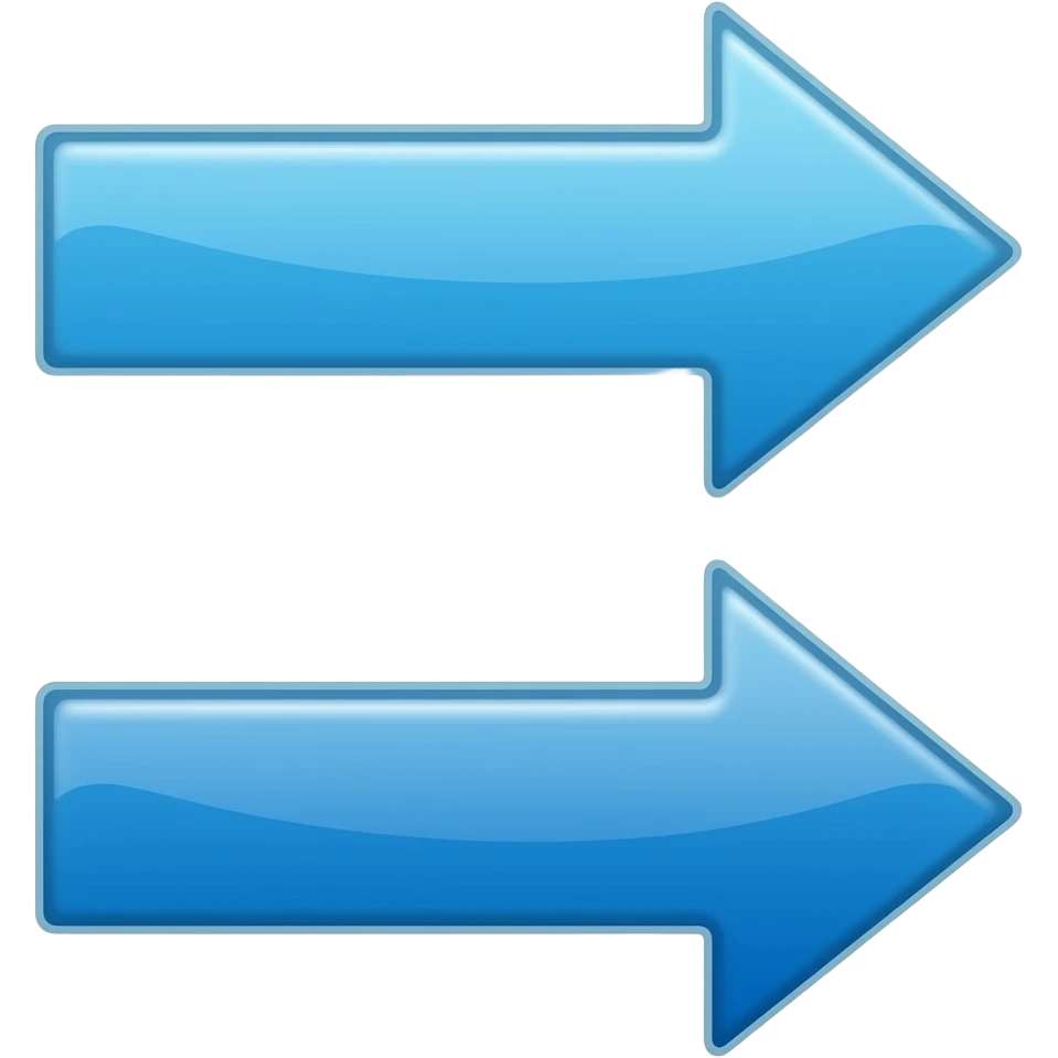 Mavi renk "<>" yap biri sola biri sağa bakıcak emoji