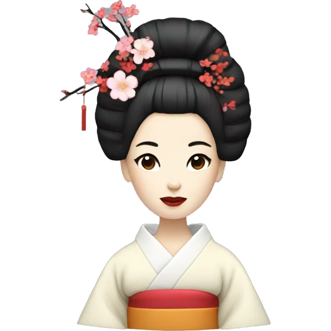 geisha emoji