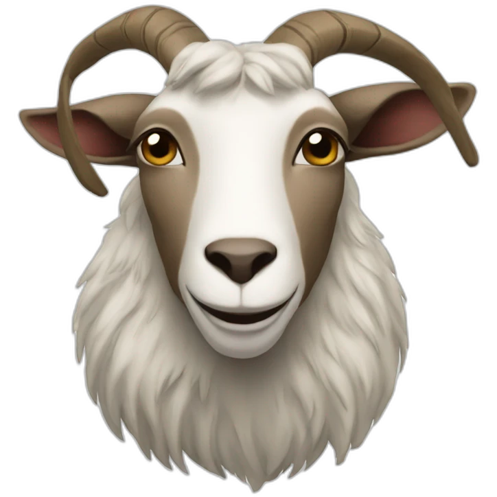 The goat emoji