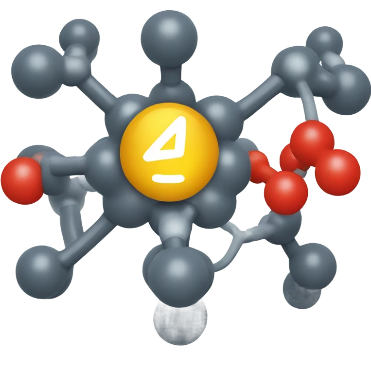 Molecule with load symbol  emoji