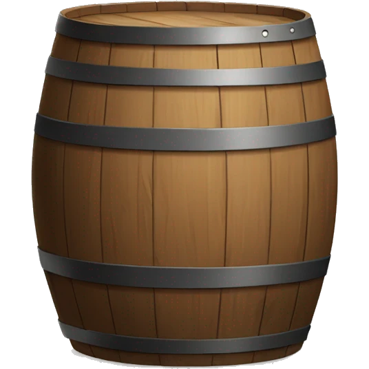 Wine wooden barrel  emoji