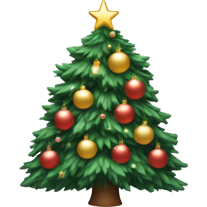 aesthetic christmas tree emoji