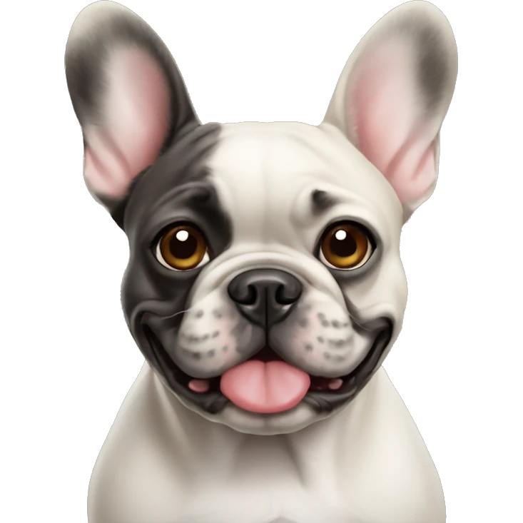 French bulldog emoji