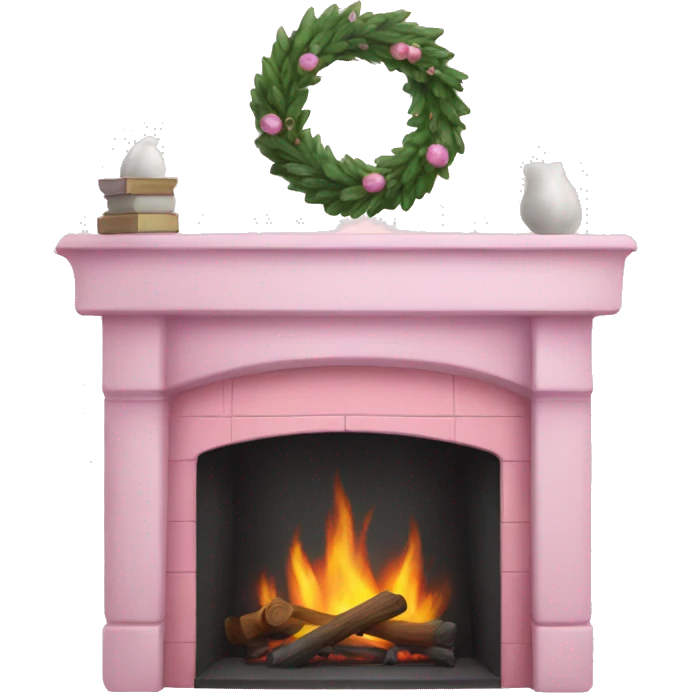 Winter Pink FirePlace emoji