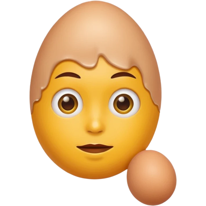 Человек яичный желток emoji
