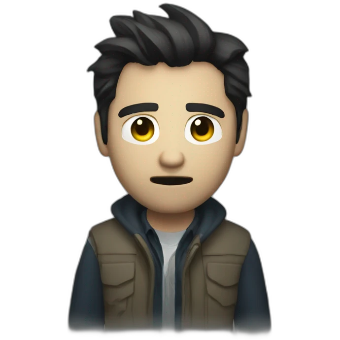 alan wake with flashlight emoji