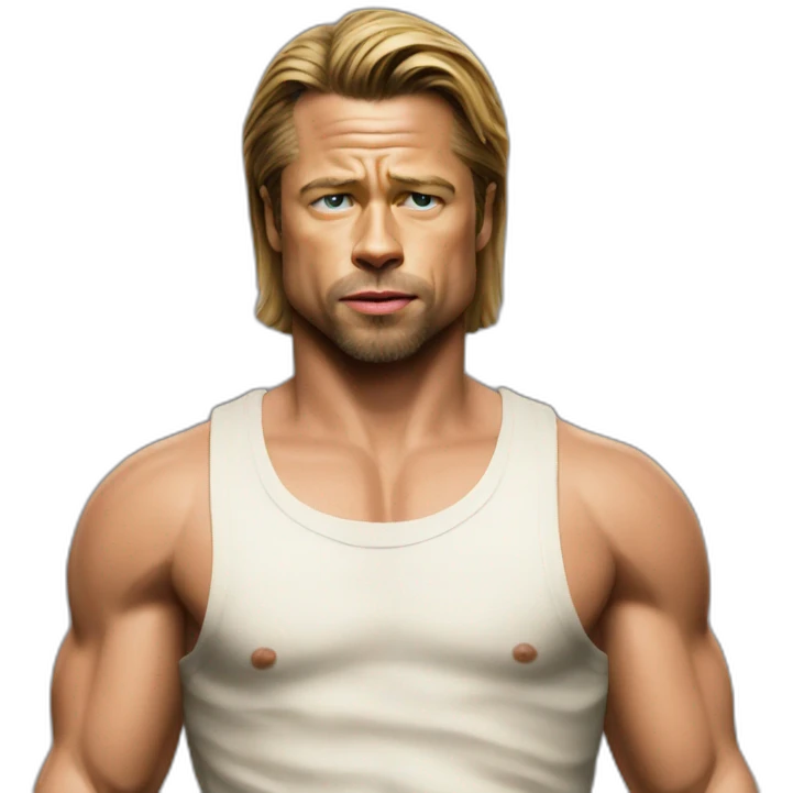  brad pitt fight club  emoji