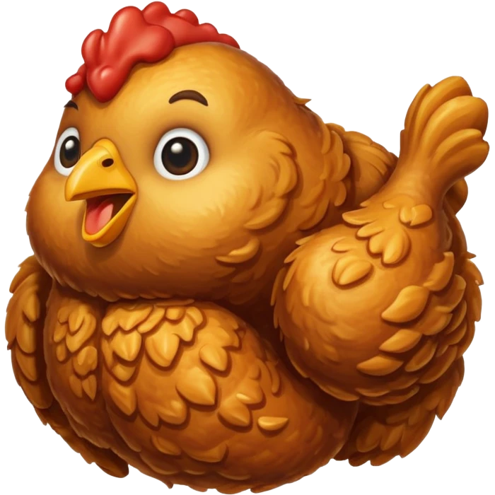 fried chicken emoji