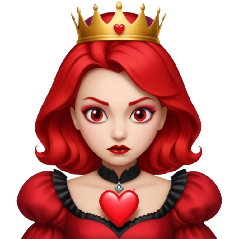 Red Queen from Alice in Wonderland movie emoji