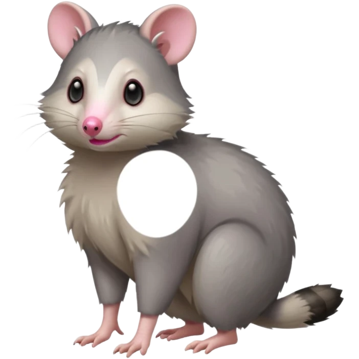Virginia opossum emoji