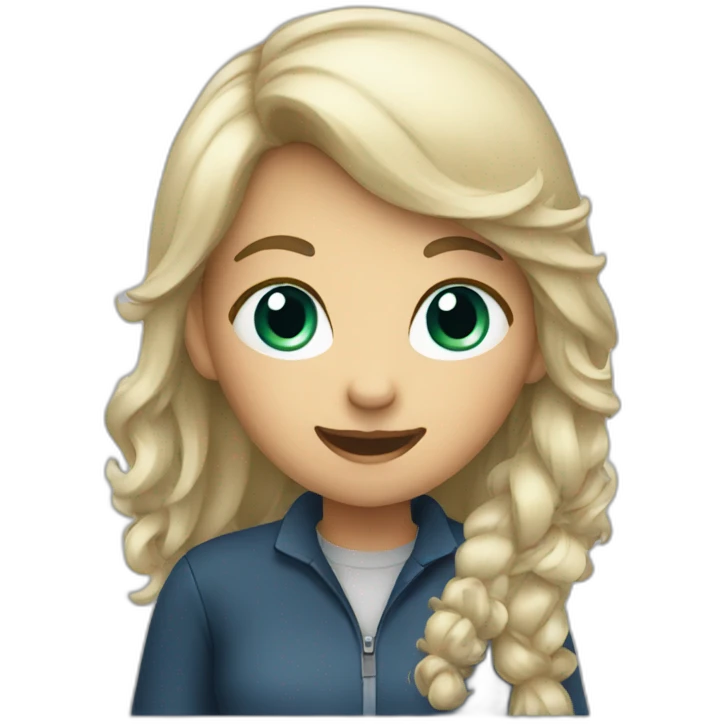Girl on call emoji
