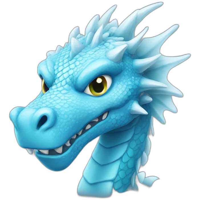 Ice dragon  emoji