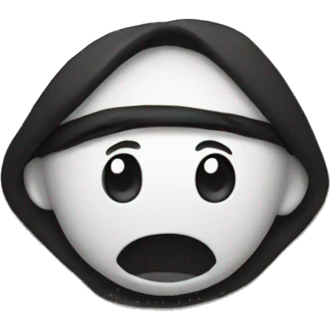 “T_T” emoticon as an emoji emoji