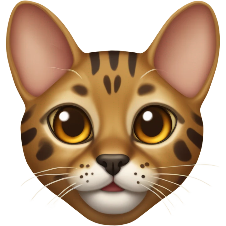 Bengal cat emoji
