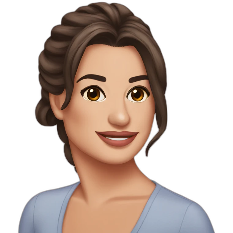 Lea Michele emoji