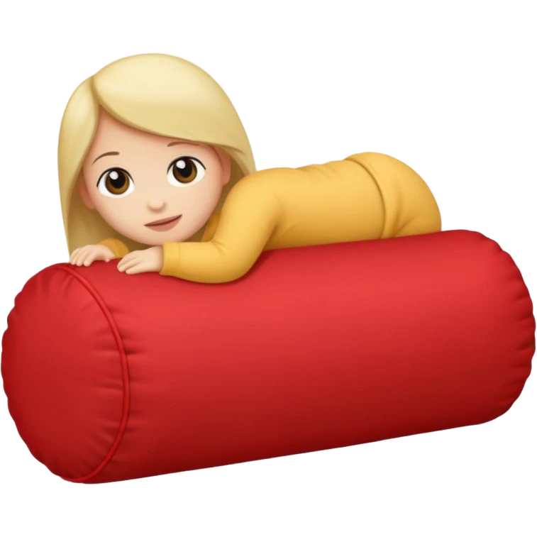red bolster pillow emoji emoji
