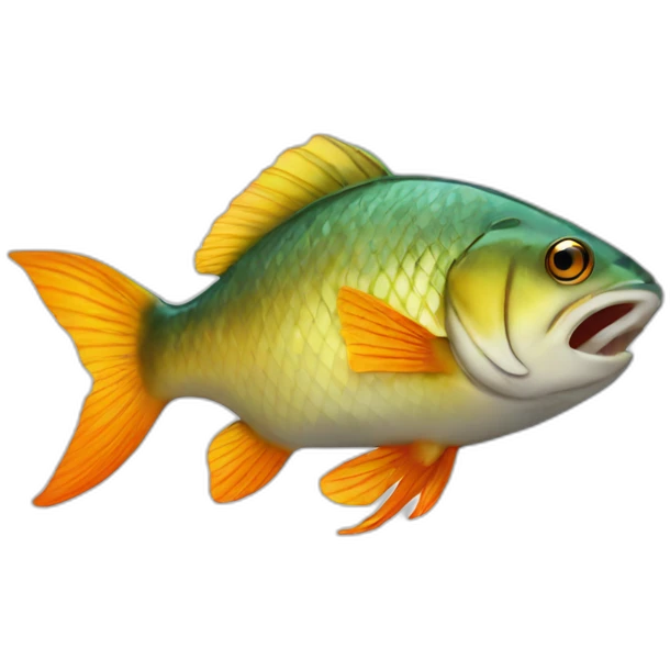fish cracking his back emoji
