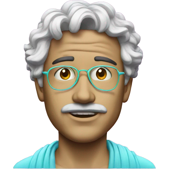 Vaporwave man  emoji