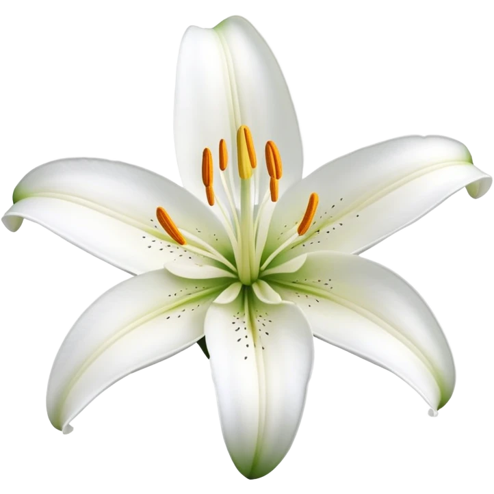 Lily flower emoji