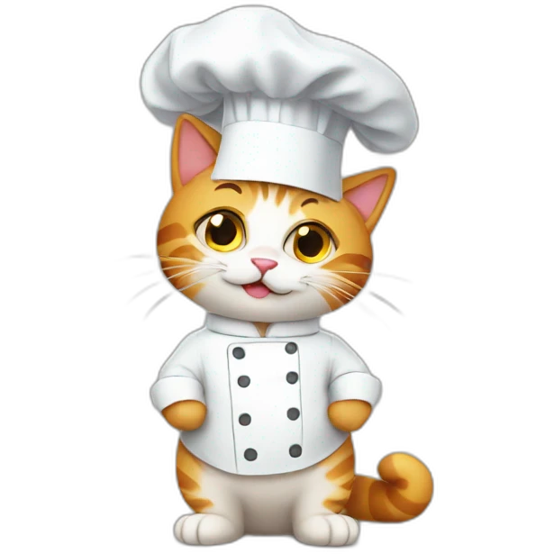 chef cat emoji