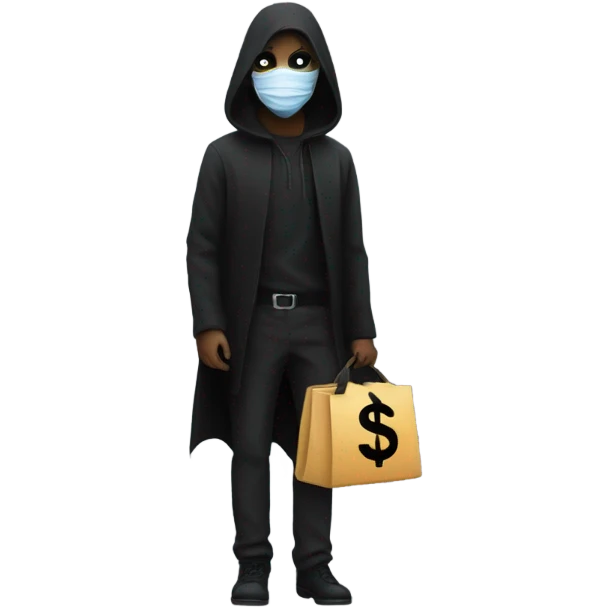 A robber emoji