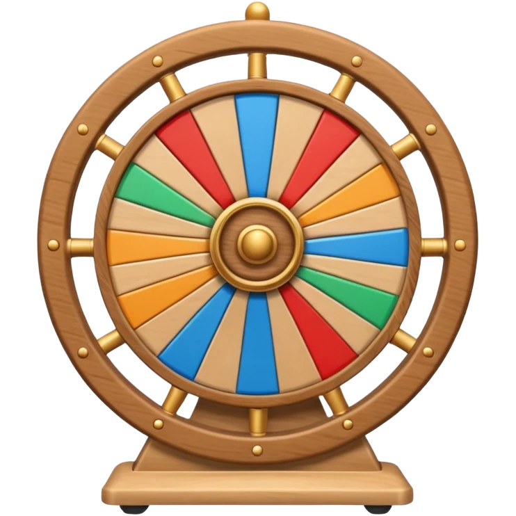 beige roue de la chance emoji