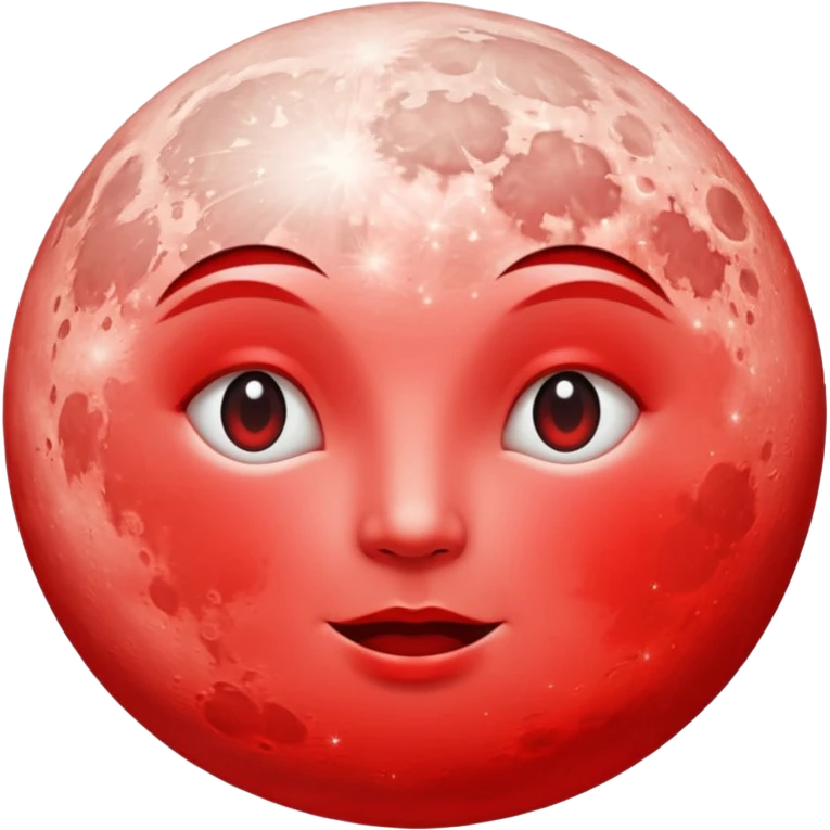moon emoji colored in #fb8275 emoji