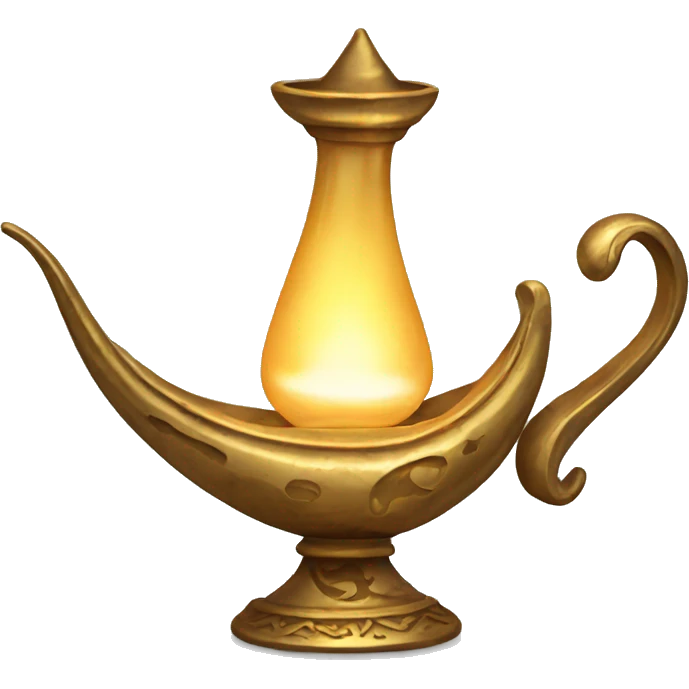 Genie lamp  emoji