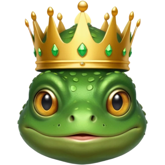 The Frog Prince emoji