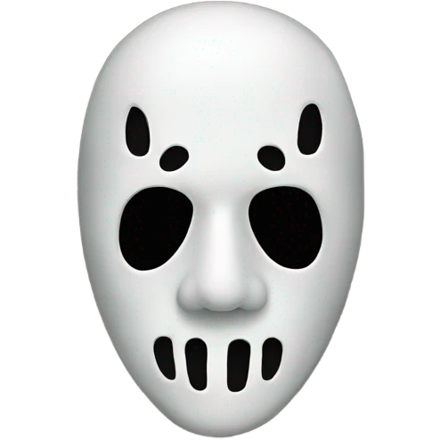 Ghostface Mask emoji