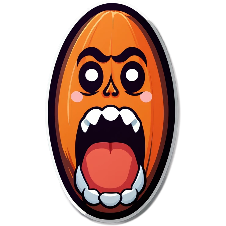 Screaming Yam emoji