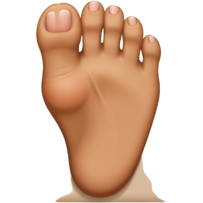 A women standing with her big toe pressed against a wall, facing the wall emoji